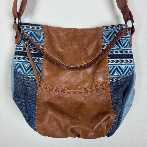 The Sak Bags The Sak Faux Vegan Leather Patchwork Crossbody Bag